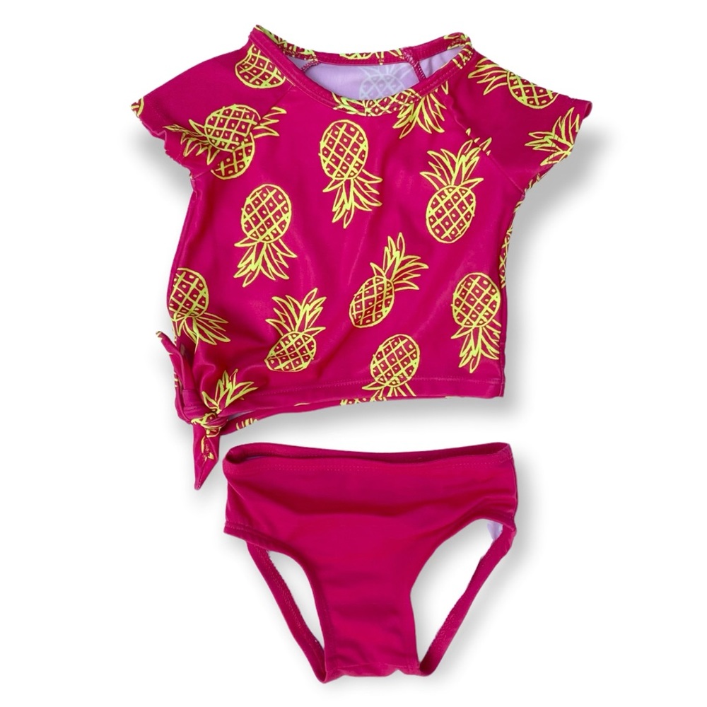 Crazy 8 Babygirl Pineapple Two Piece Swimsuit